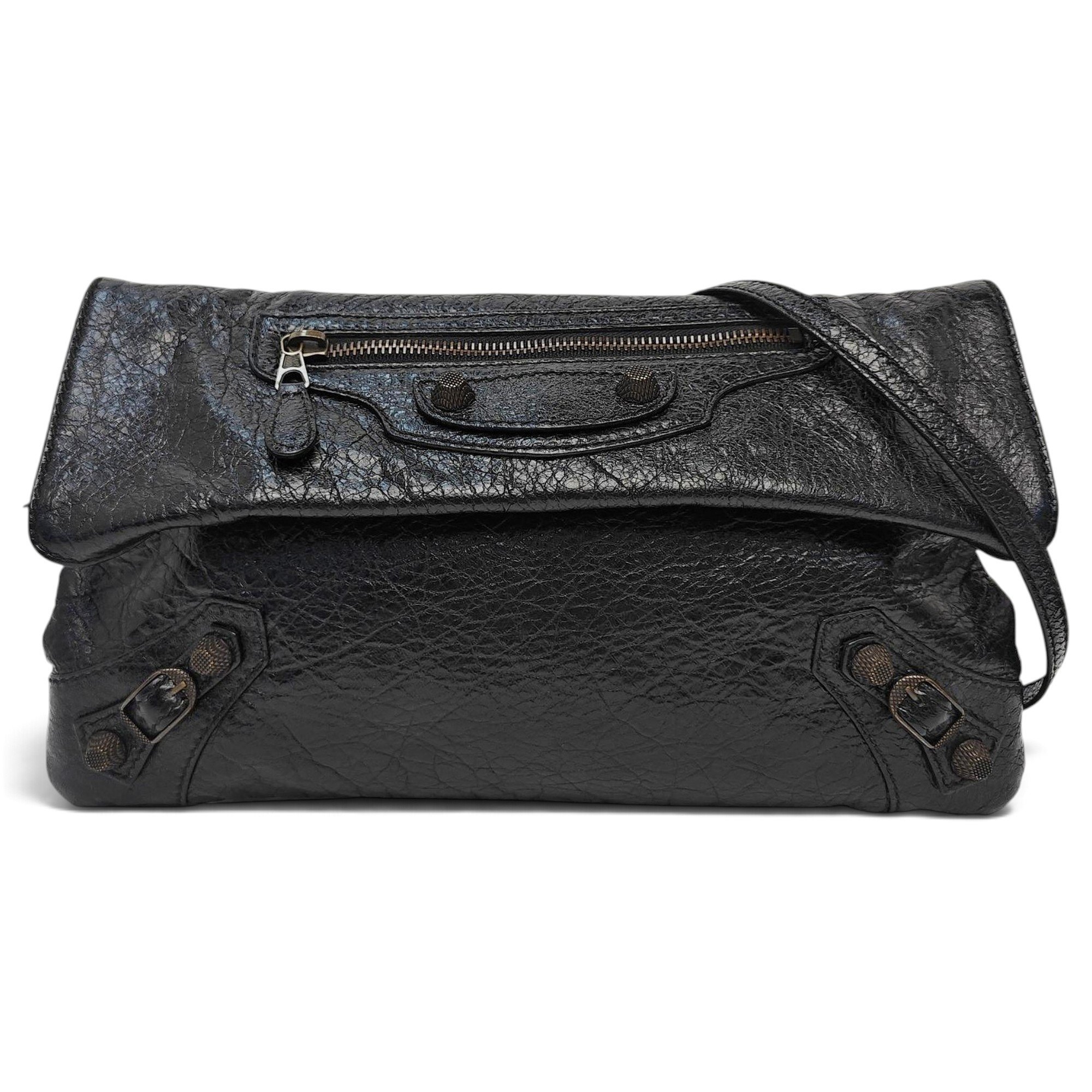 Leather crossbody bag