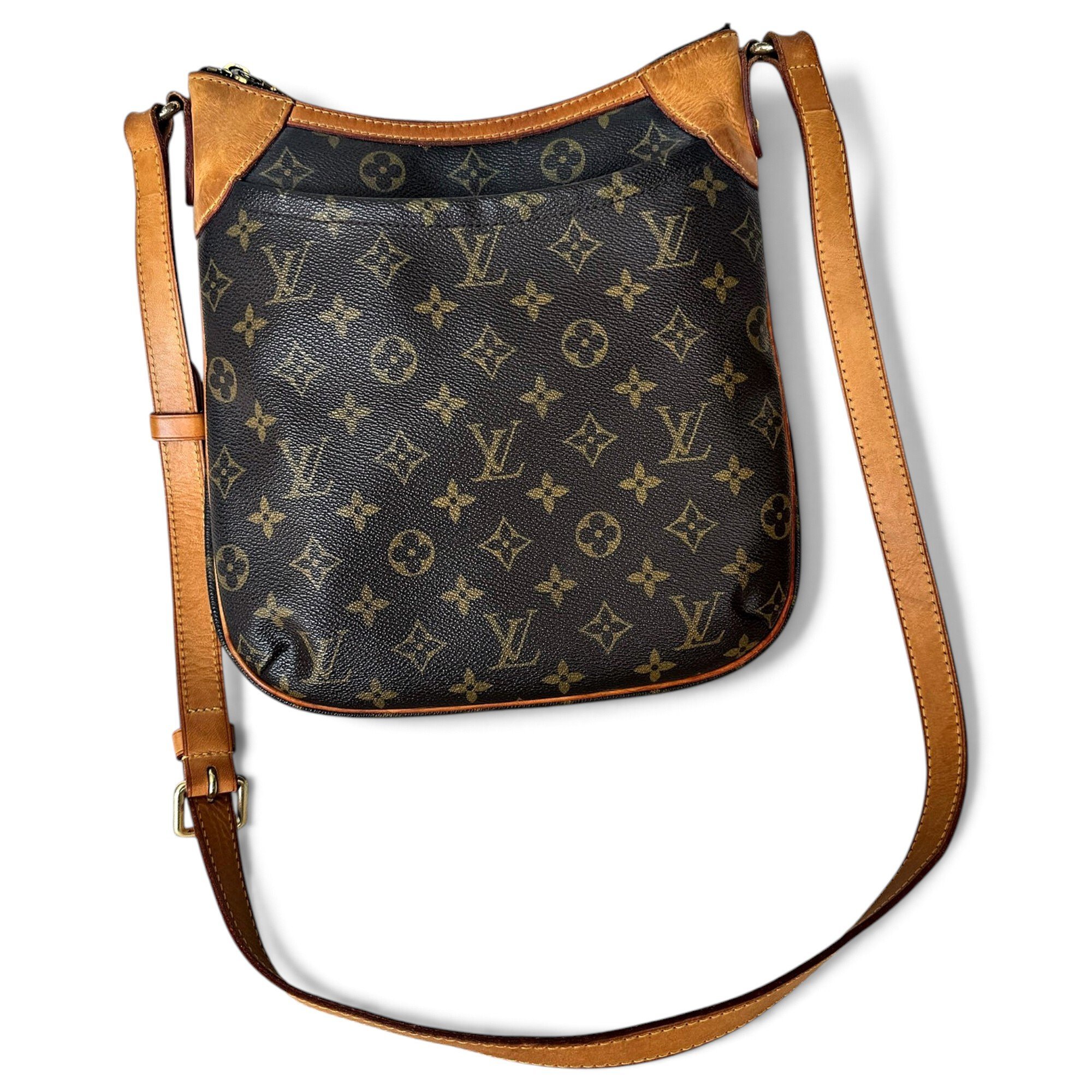 Odéon leather crossbody bag