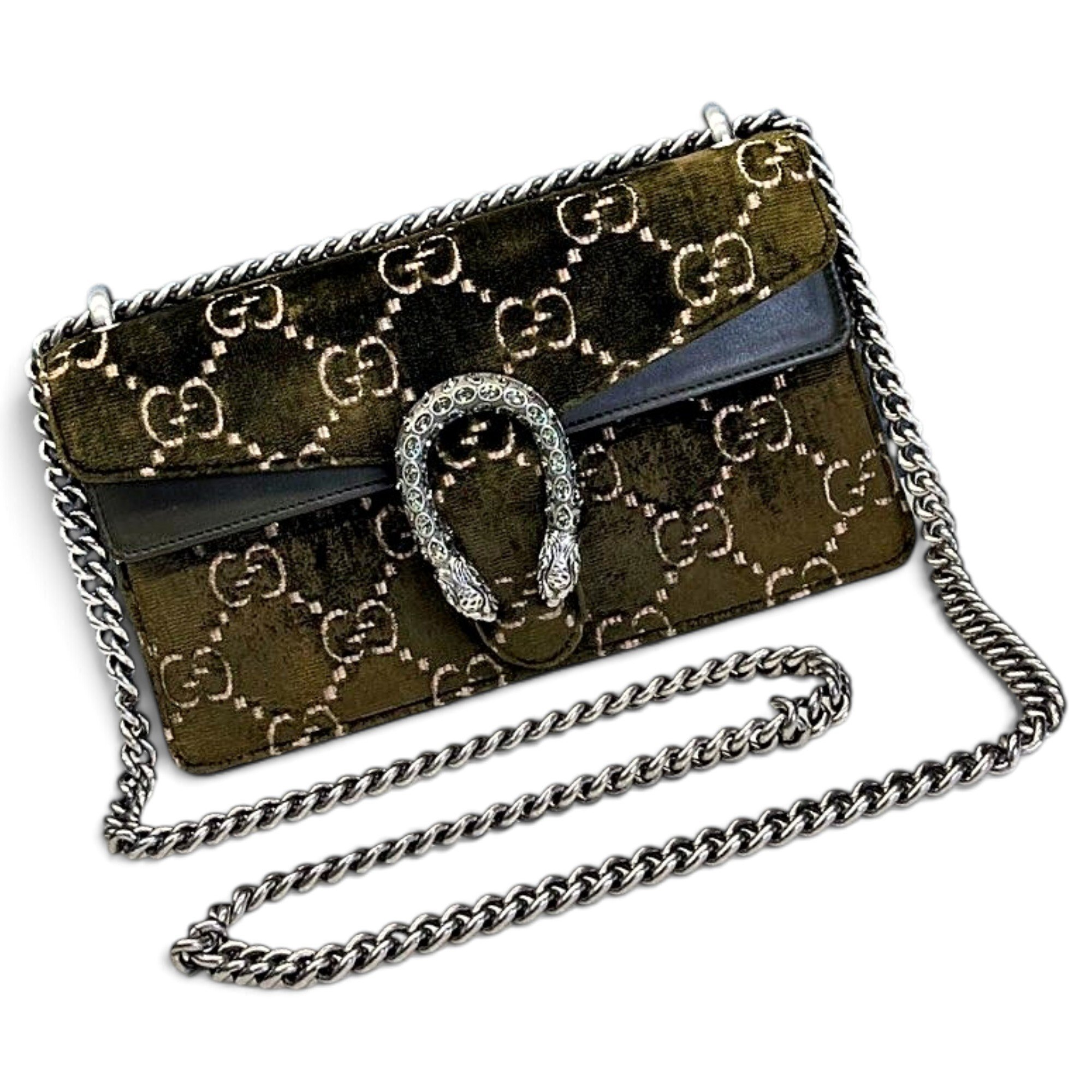 Dionysus velvet handbag