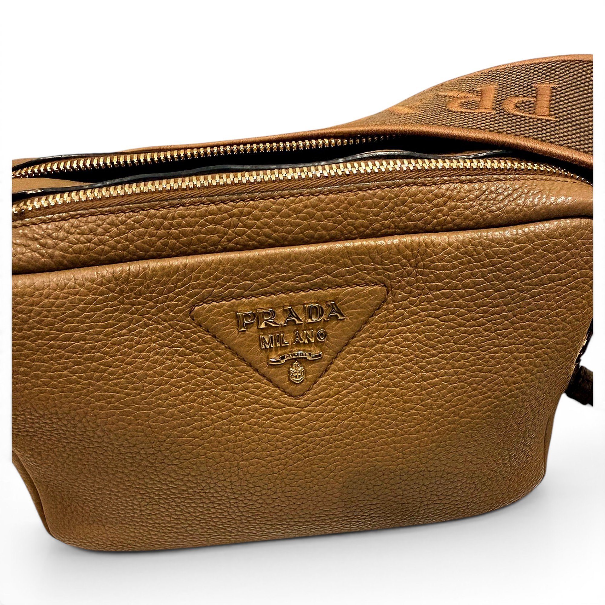 Leather crossbody bag