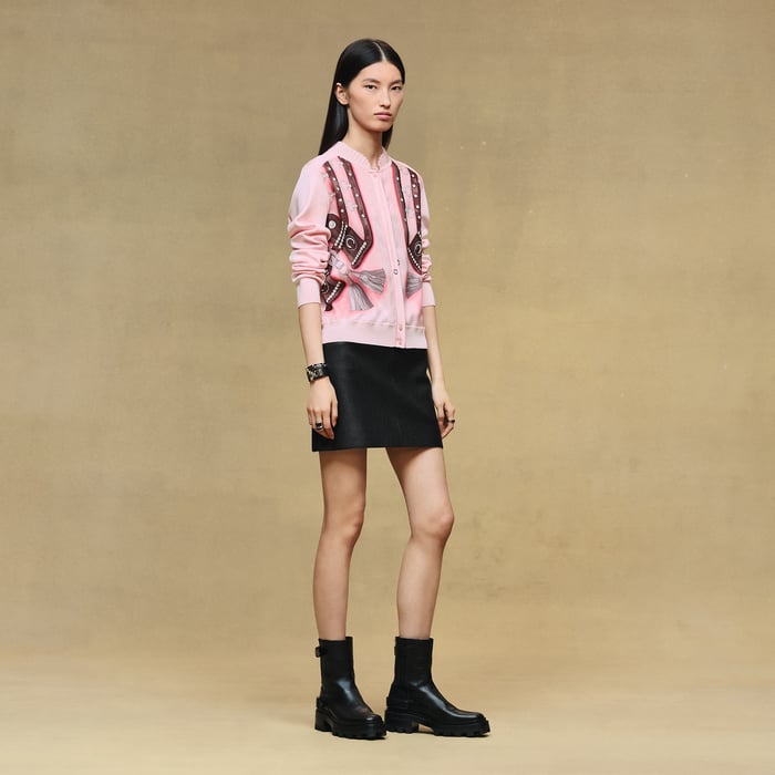 Rose Grenade "Aux Champs Remix" Buttoned Twillaine Blouse