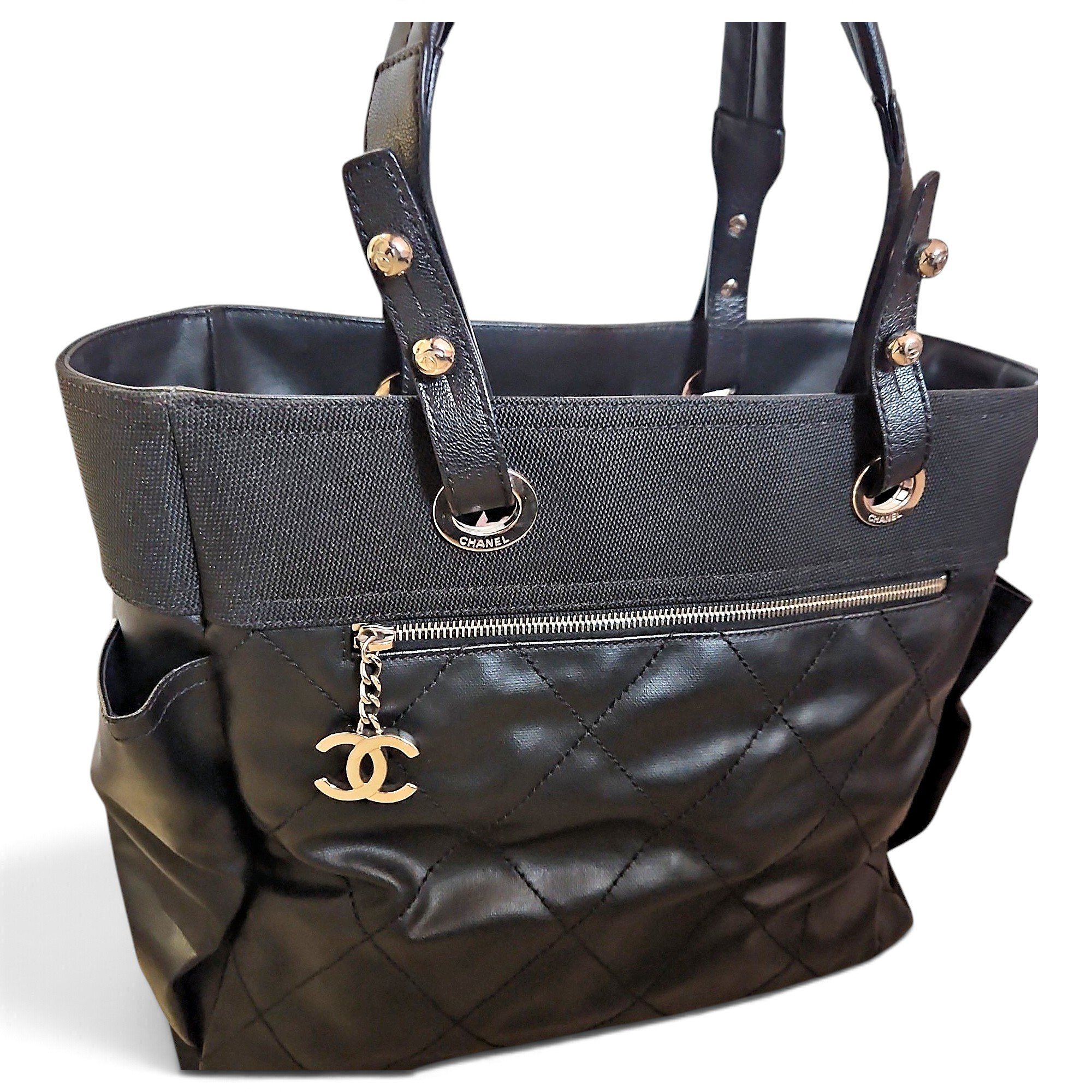 Paris-Biarritz leather handbag