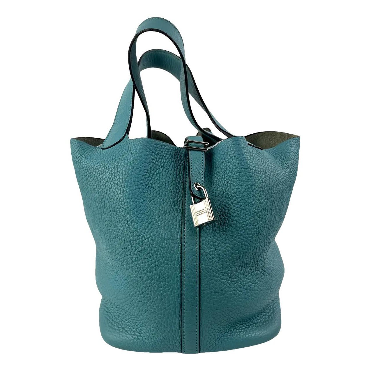 Hermes Picotin leather tote