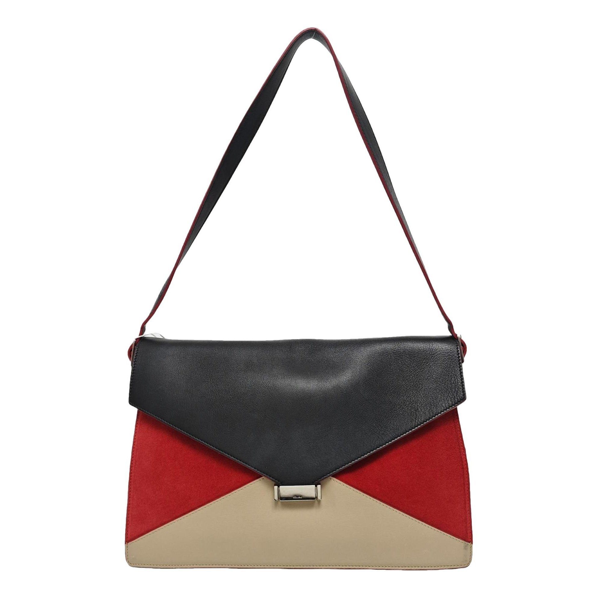 Diamond Clutch leather handbag