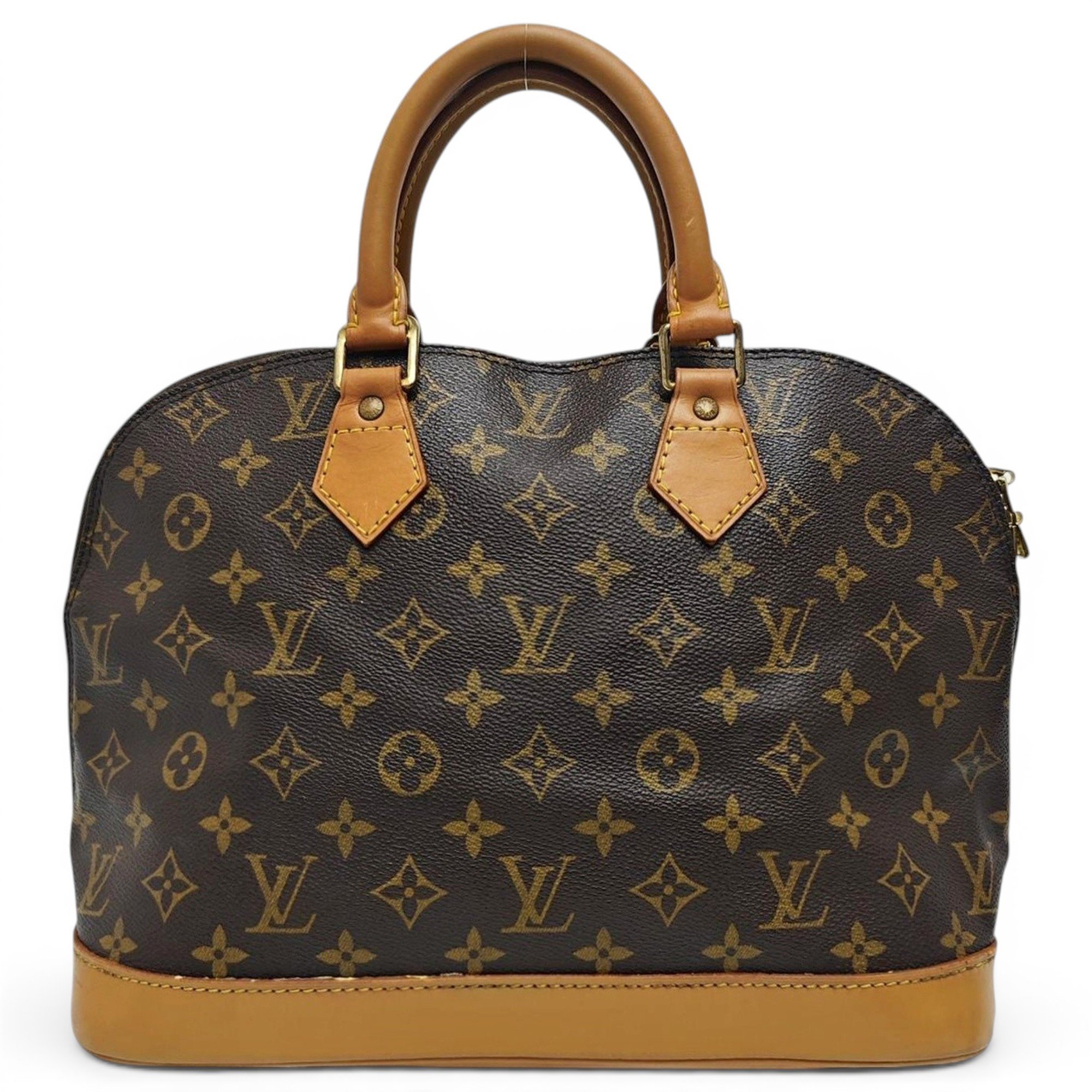 Alma leather handbag