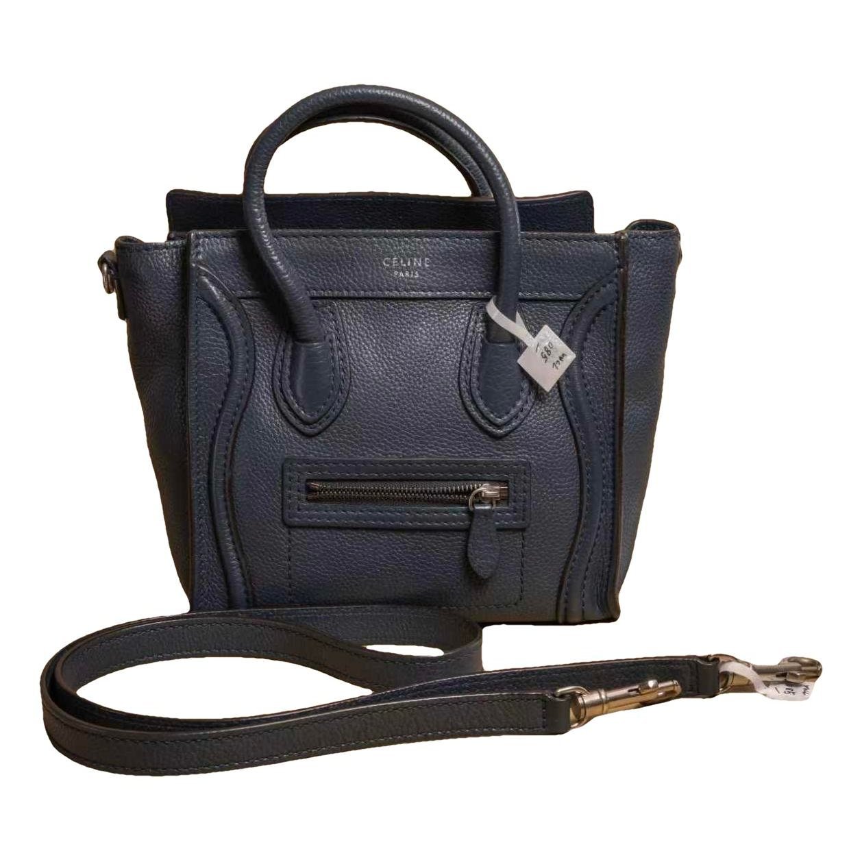 Nano Luggage leather handbag
