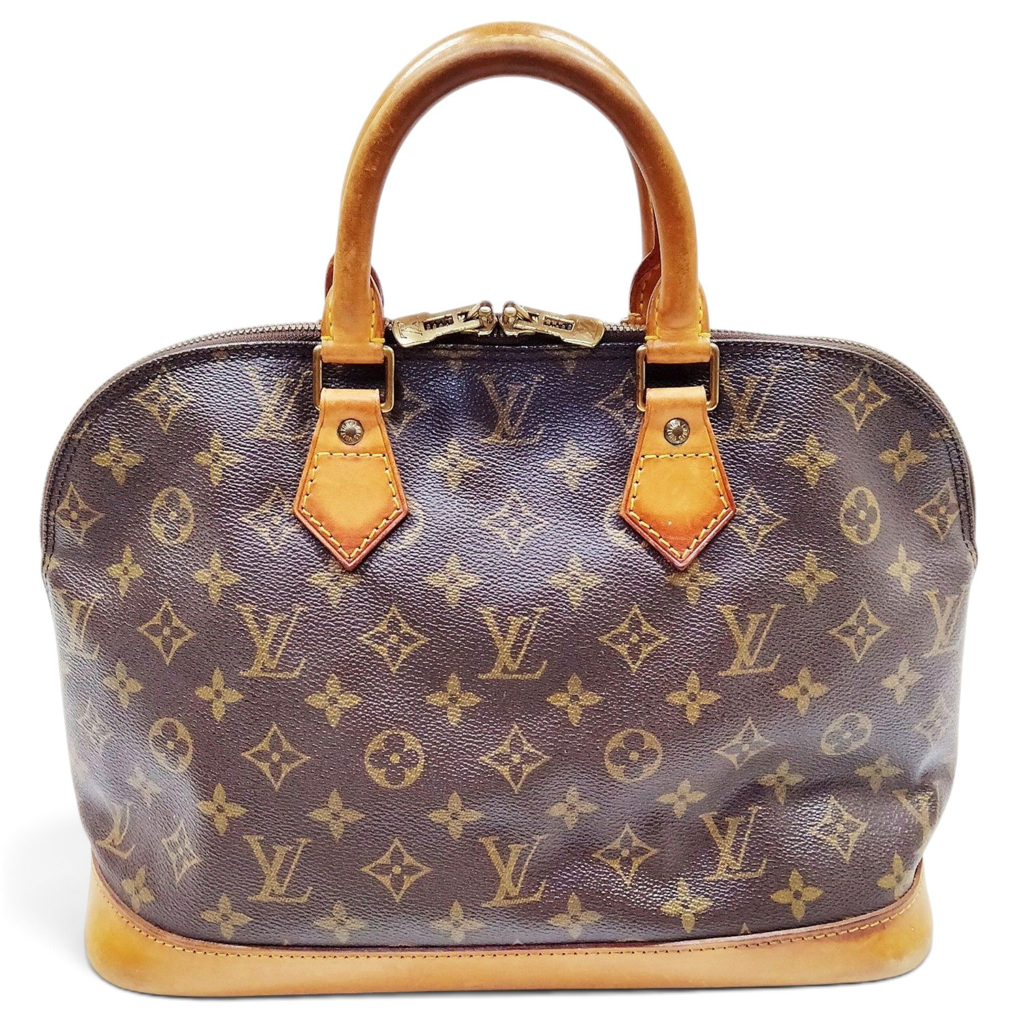 Alma leather handbag