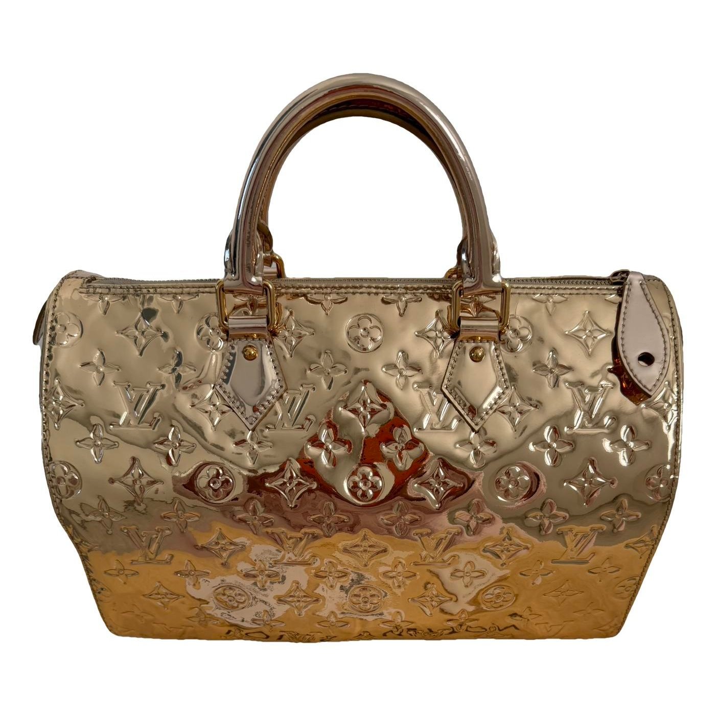 Speedy leather handbag