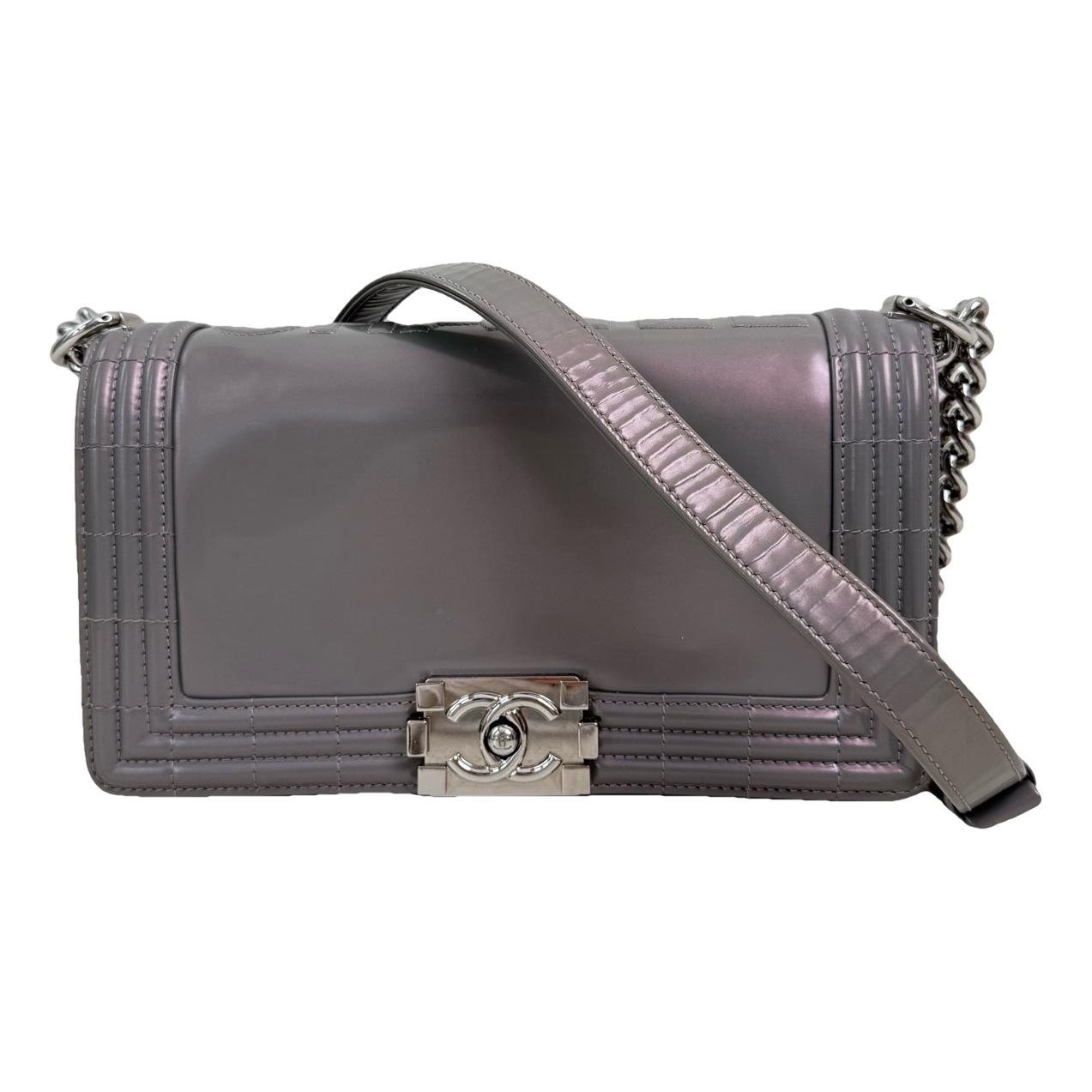 Boy leather handbag