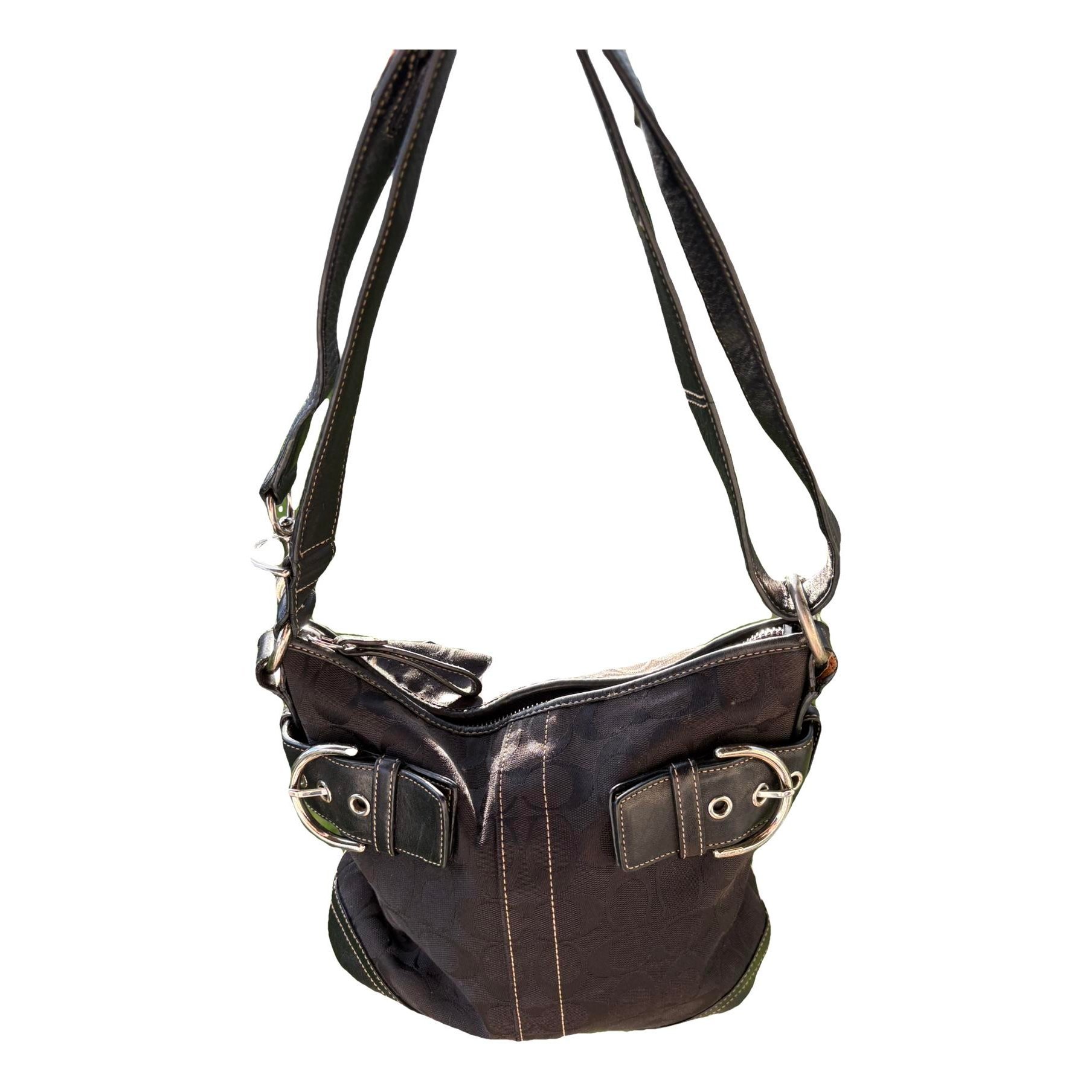 Leather handbag