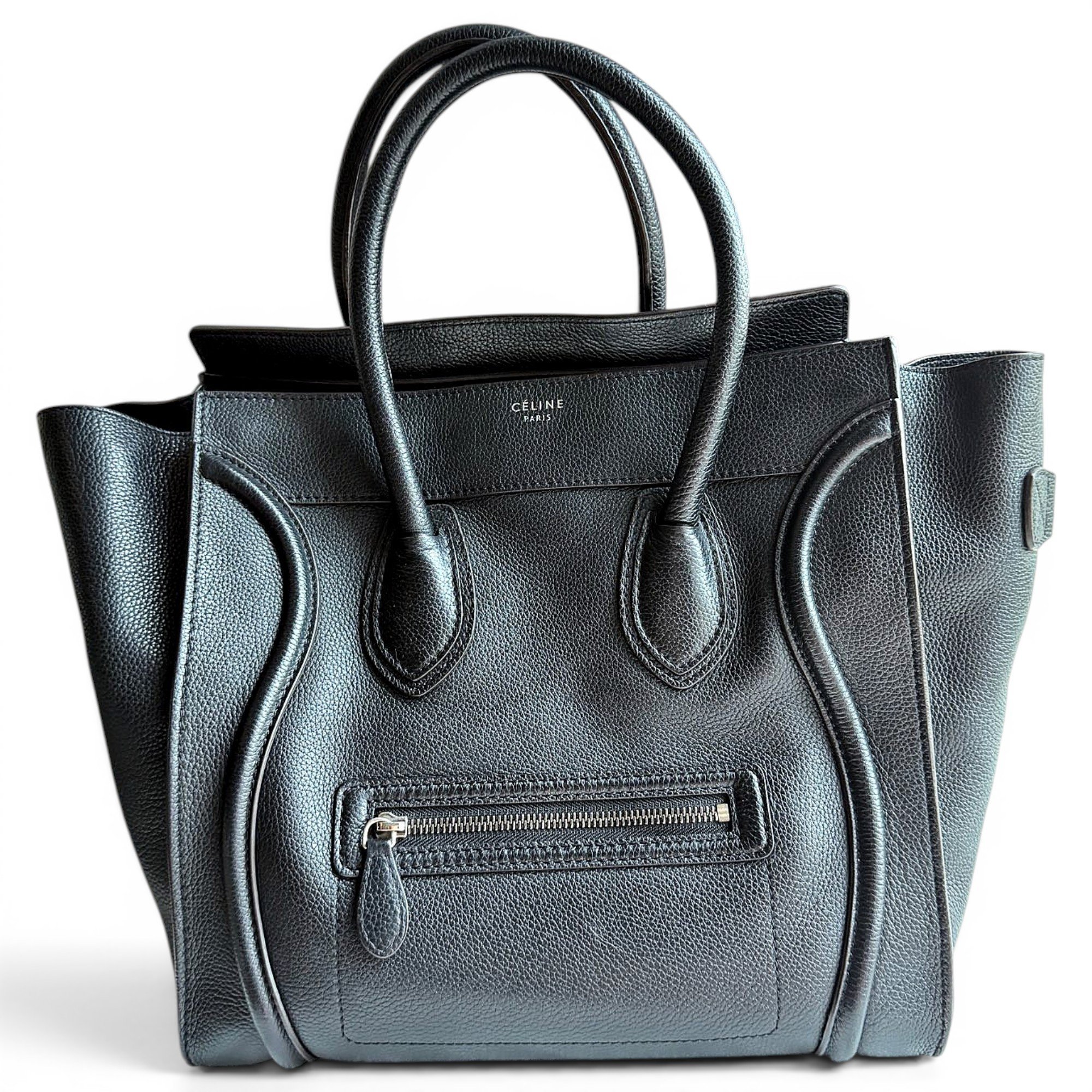 Luggage leather handbag