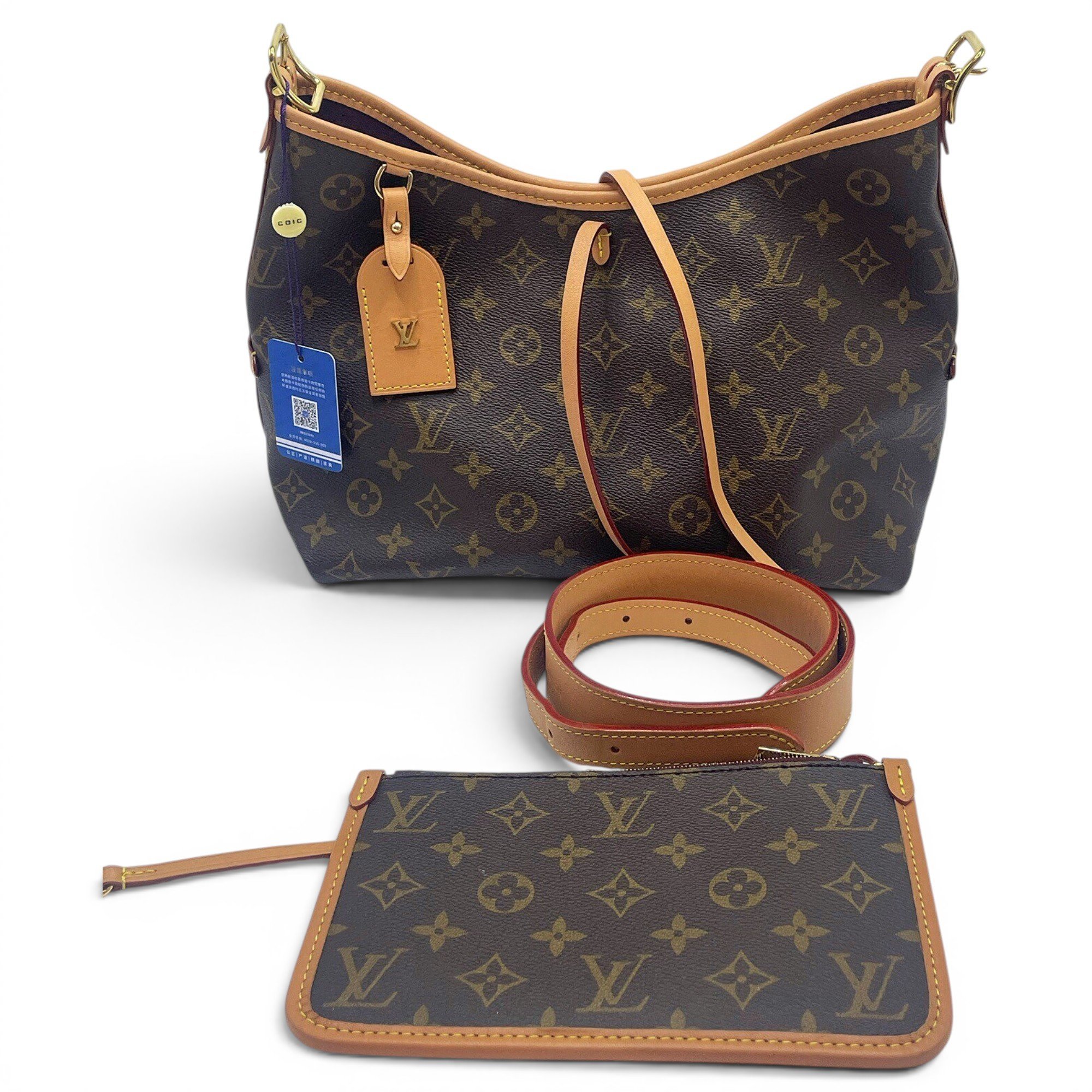 Carry All leather handbag