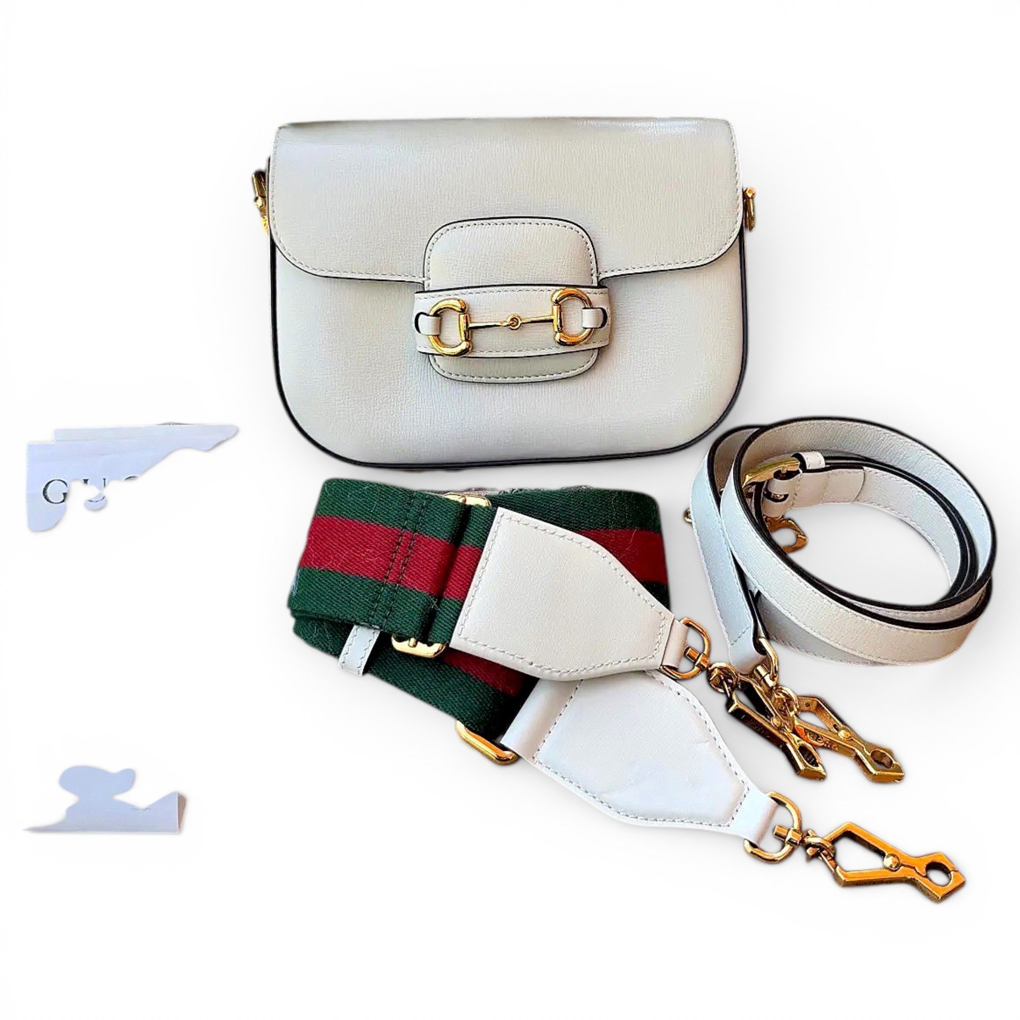 Horsebit 1955 Flap leather handbag