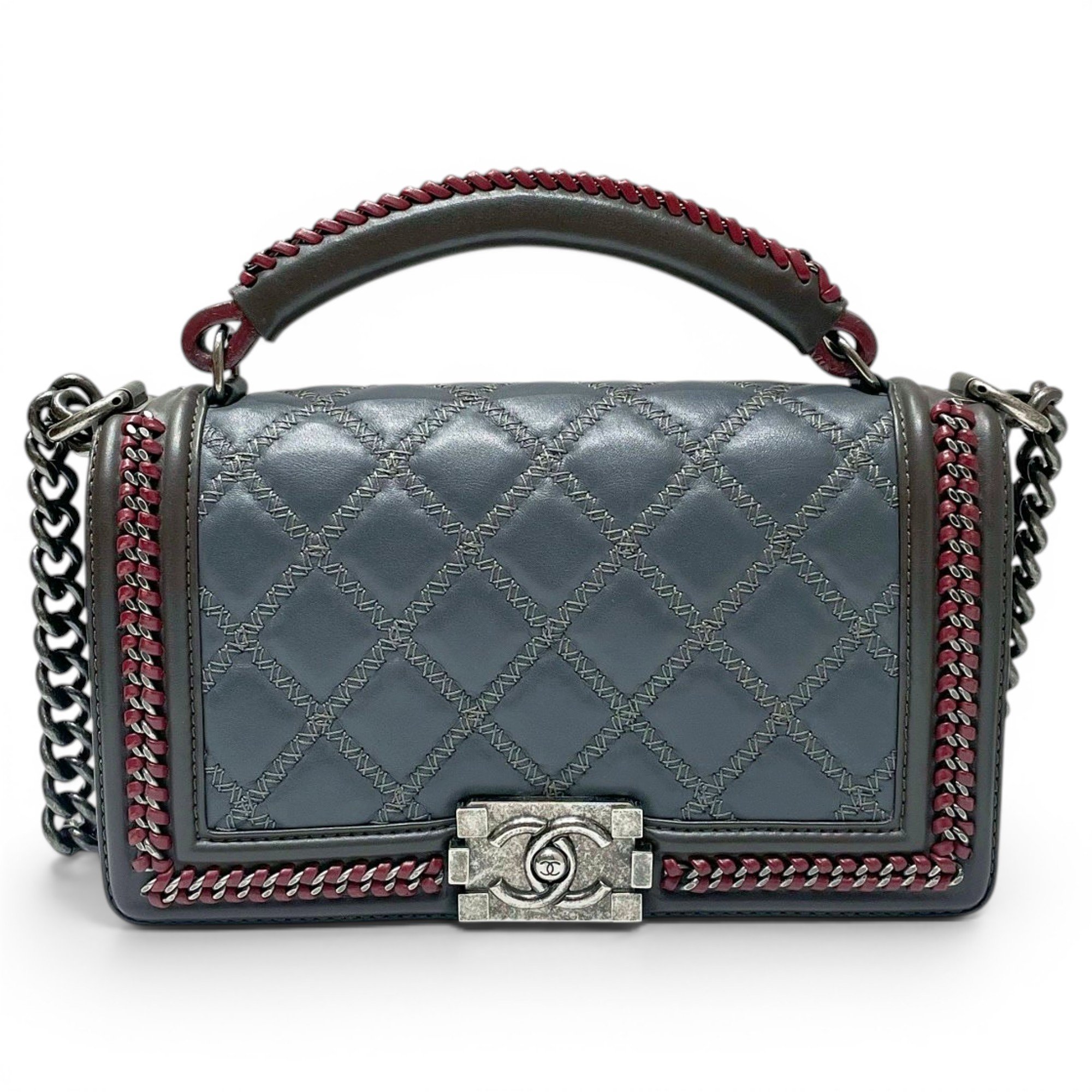 Leather handbag