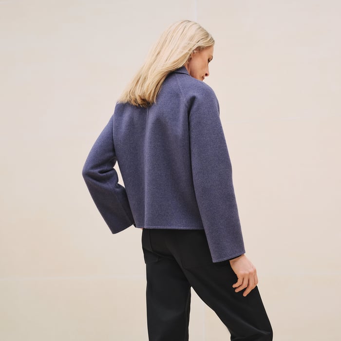 Violet Améthyste Cashmere Jacket
