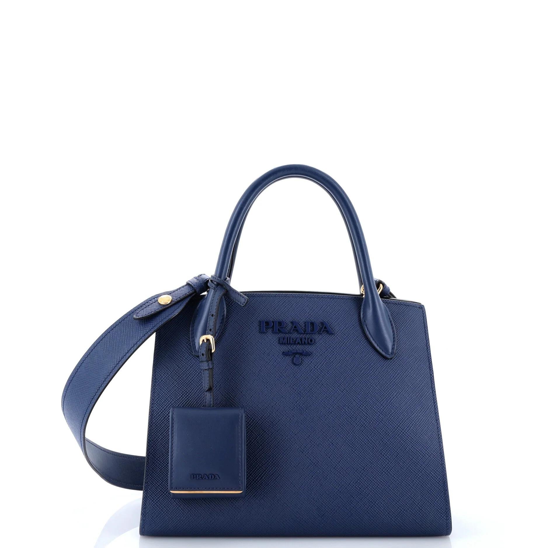 Leather tote