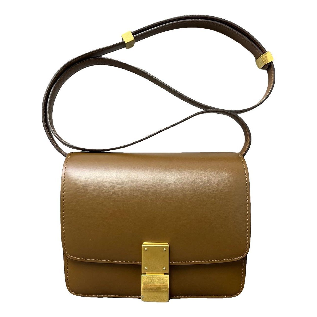 Classic leather crossbody bag