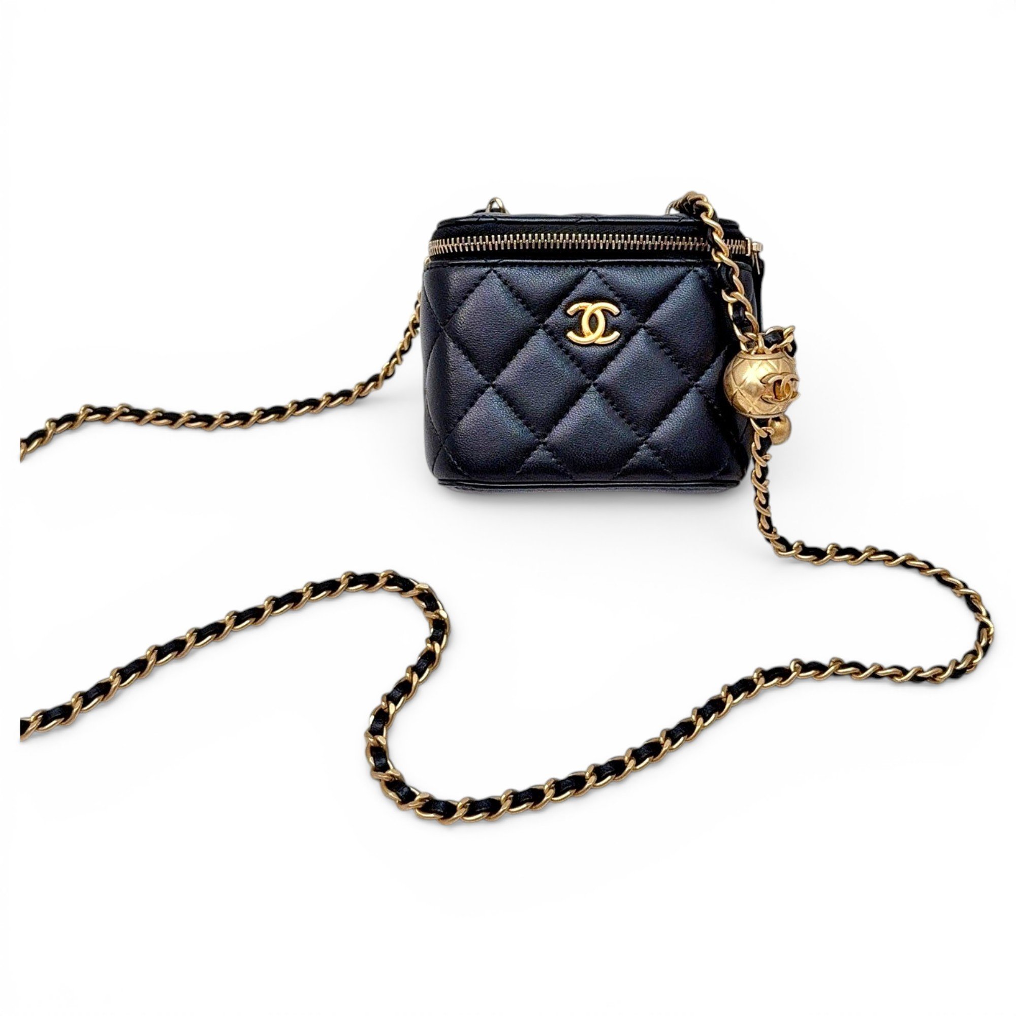 Leather mini bag