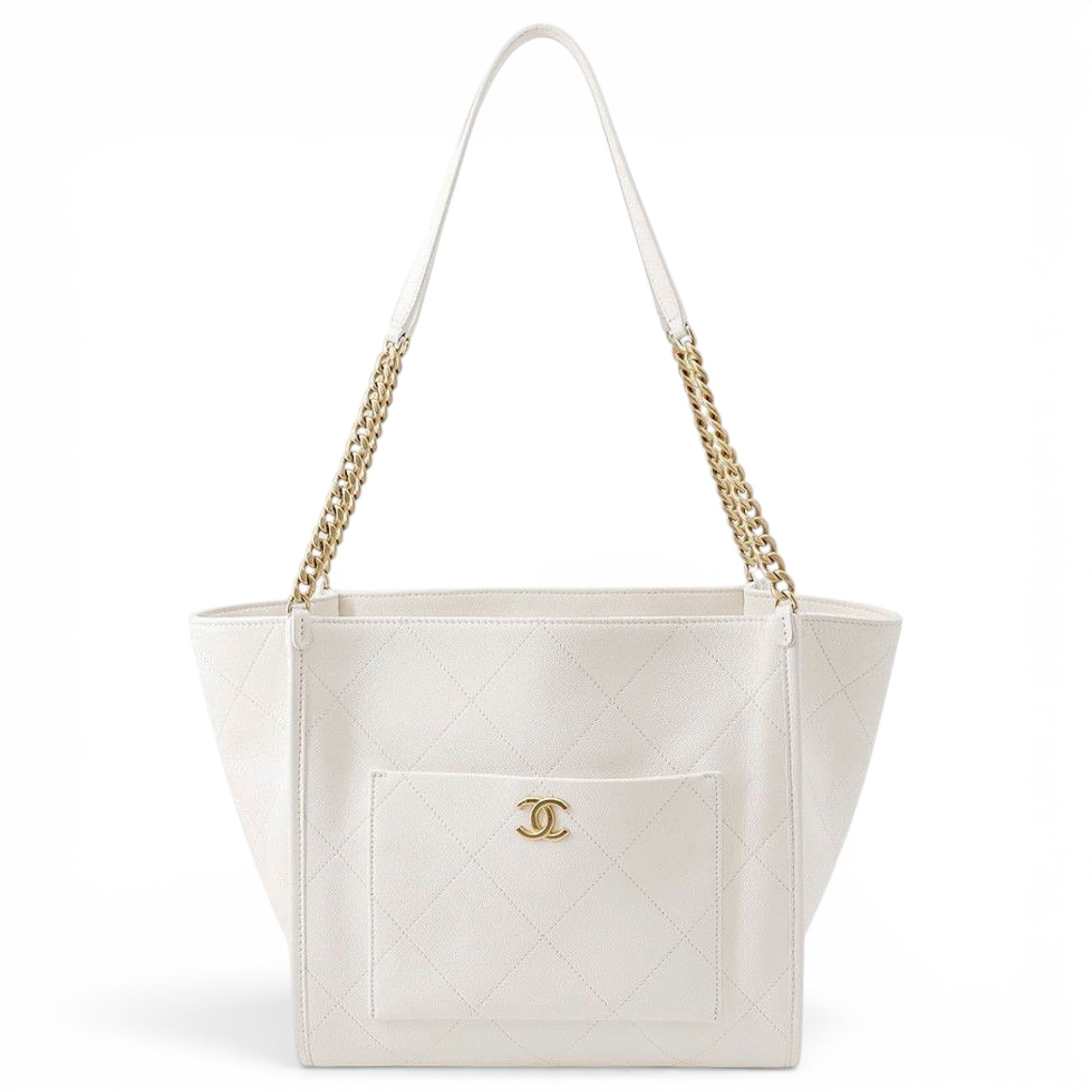 Leather tote