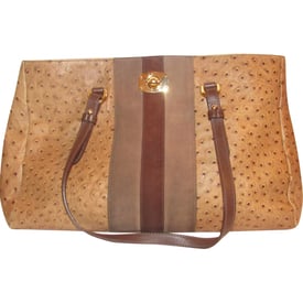 Furla Ostrich Tote