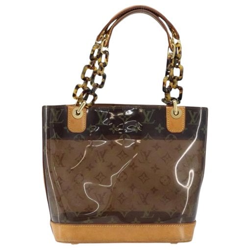 Leather tote