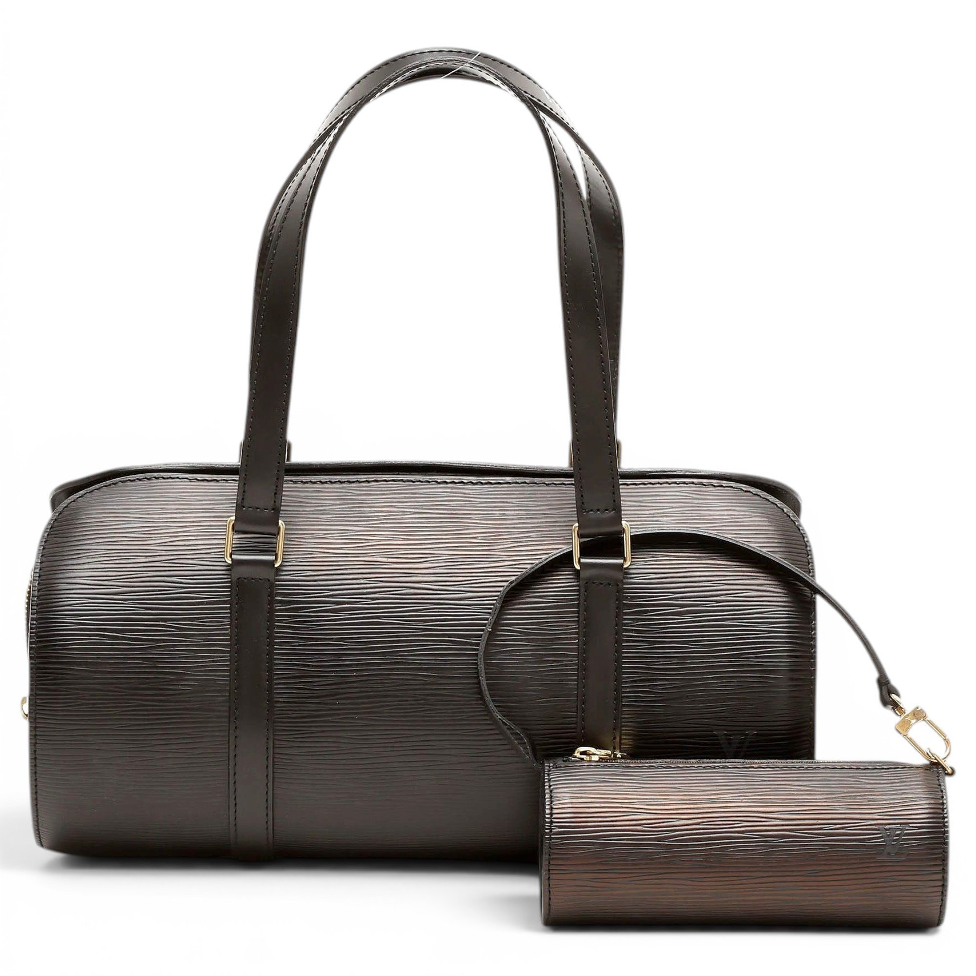 Papillon leather handbag