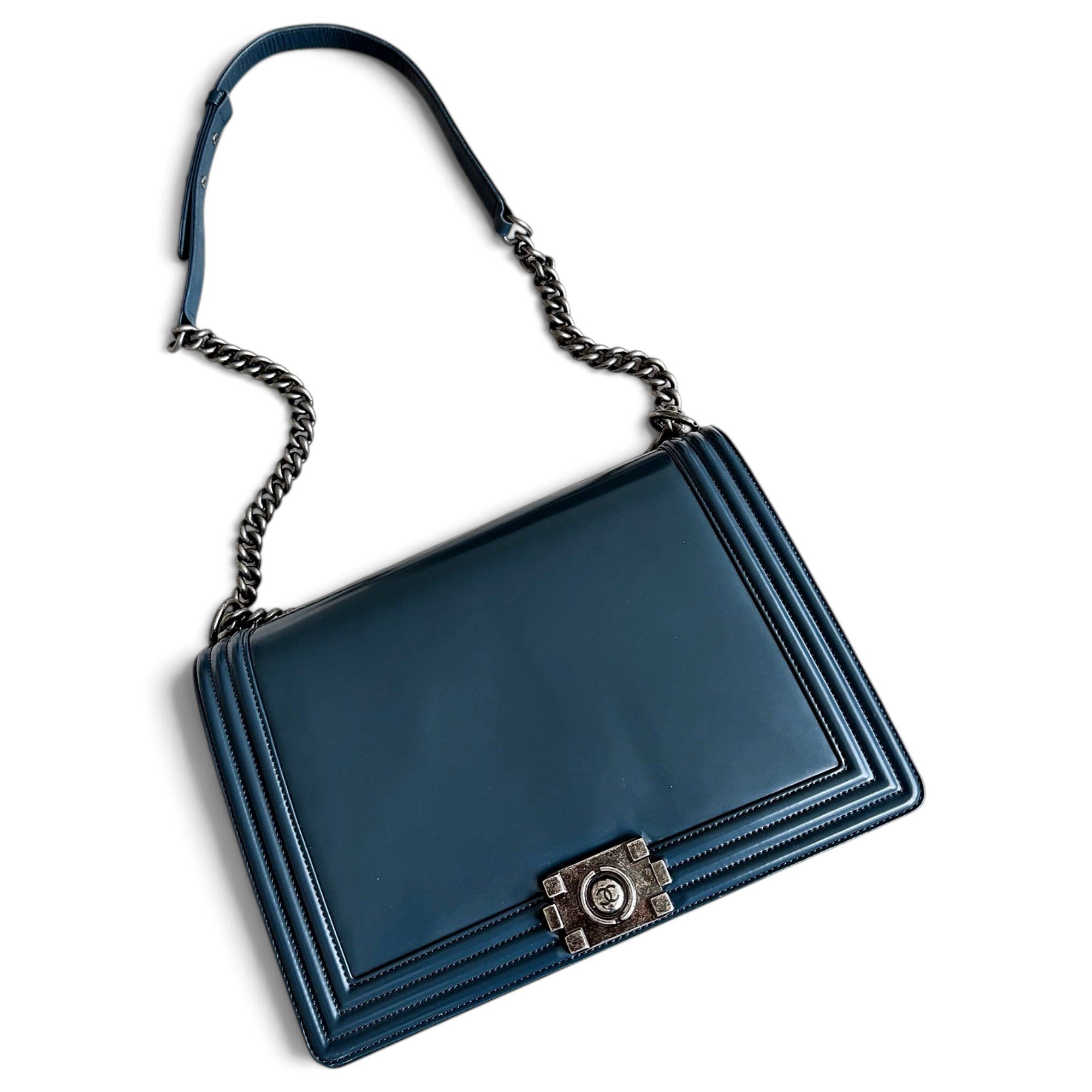 Boy leather handbag
