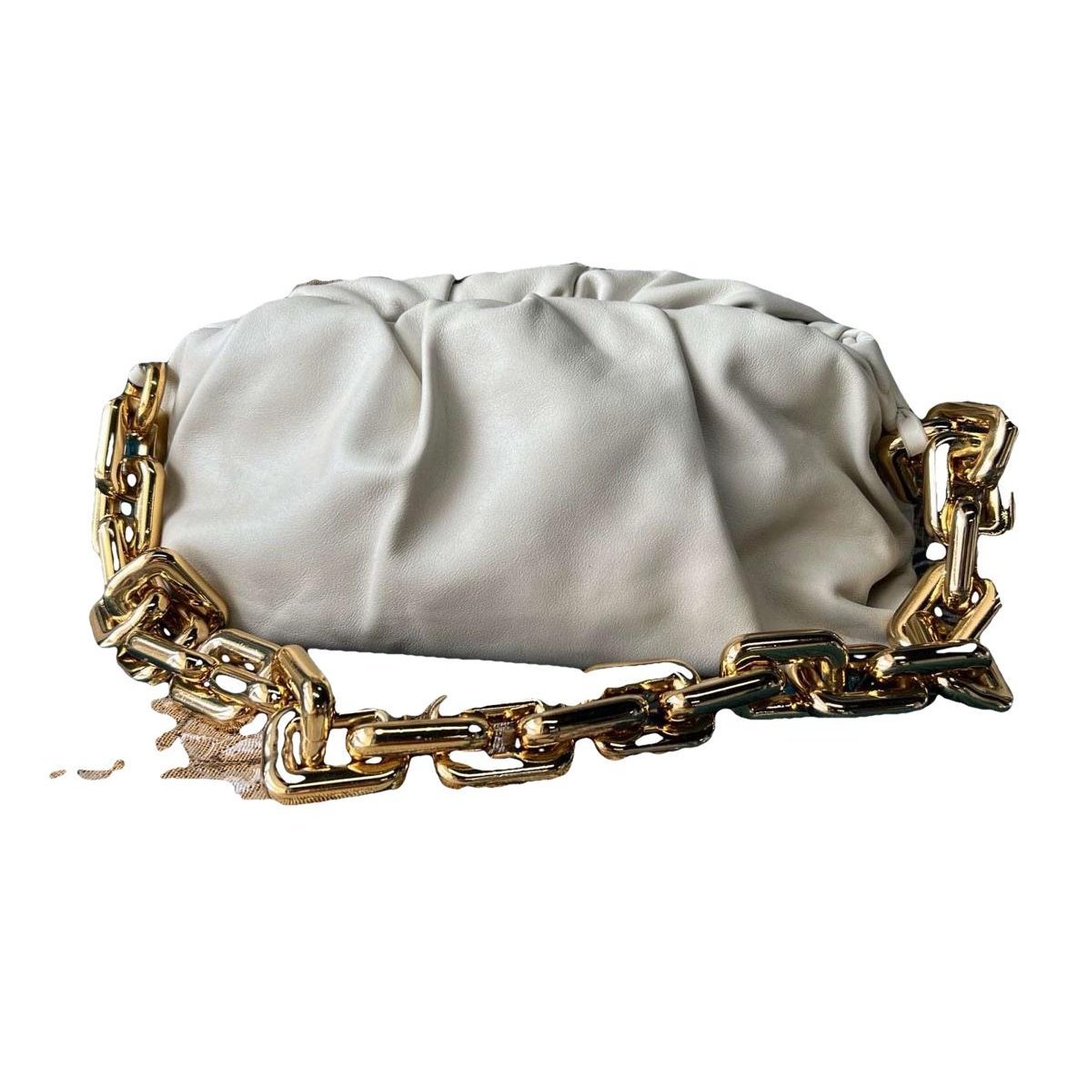 Chain Pouch leather handbag