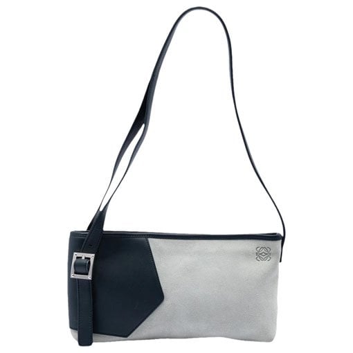 Anagram leather handbag