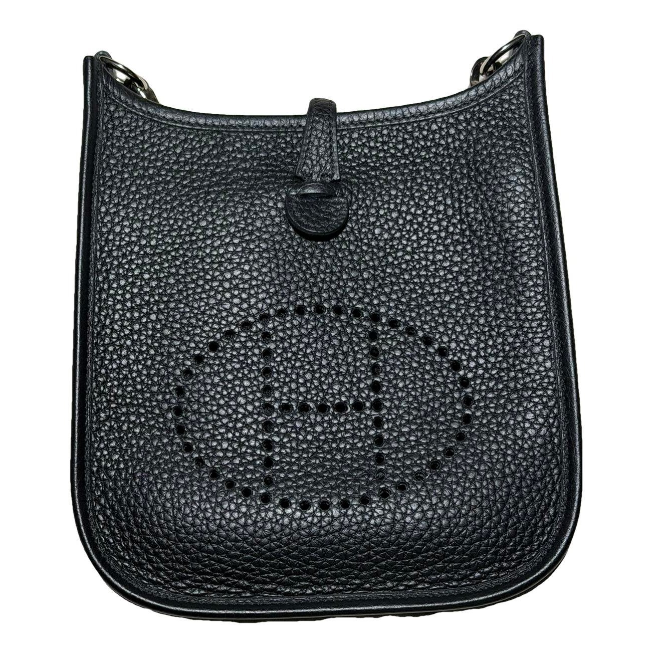 Mini Evelyne leather handbag