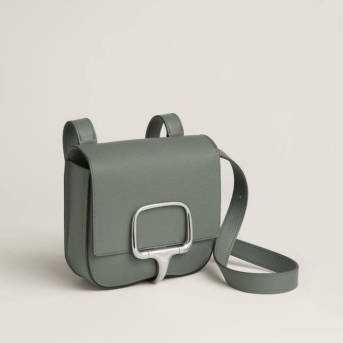 Vert Amande Hermès Della Cavalleria Mini Bag II