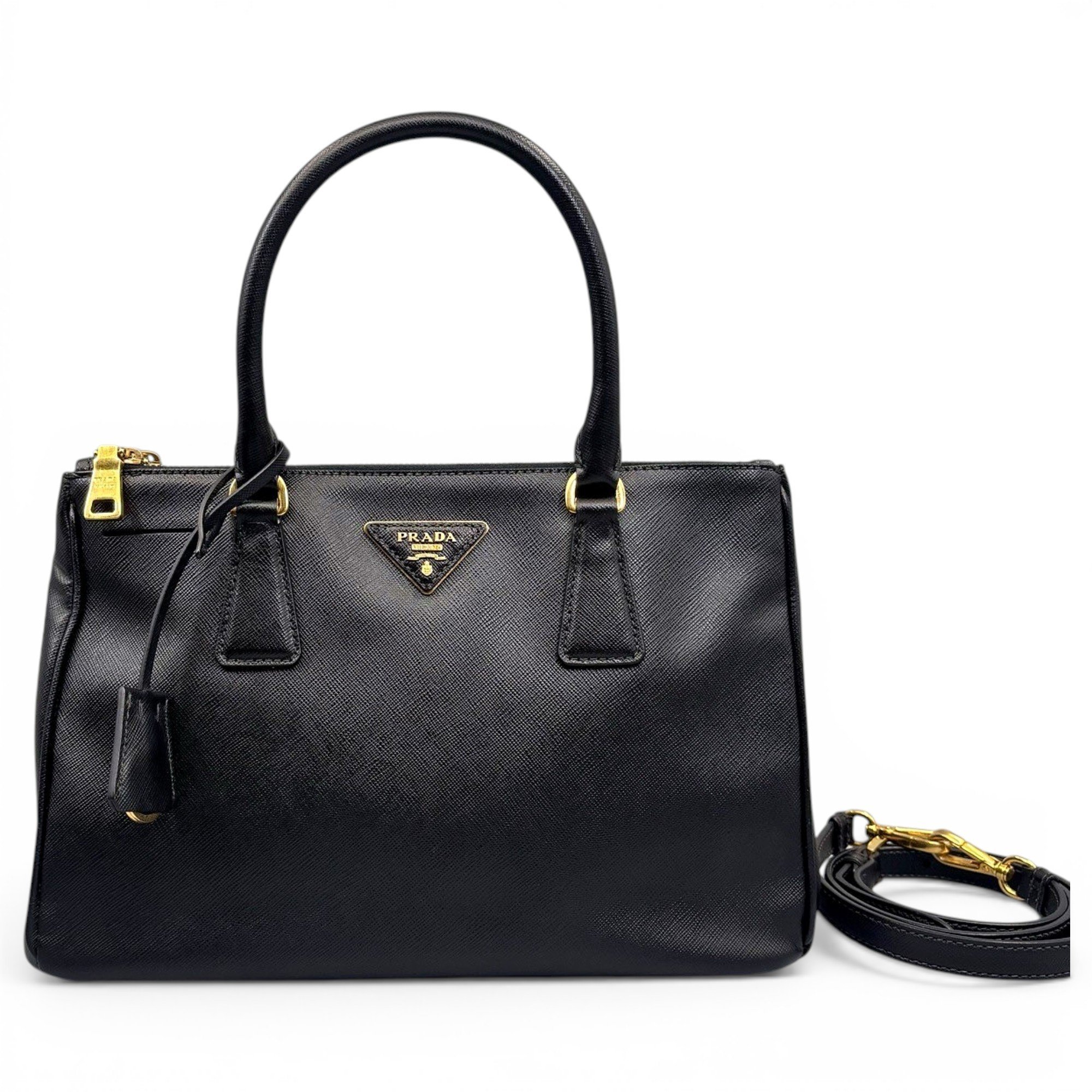 Galleria leather handbag