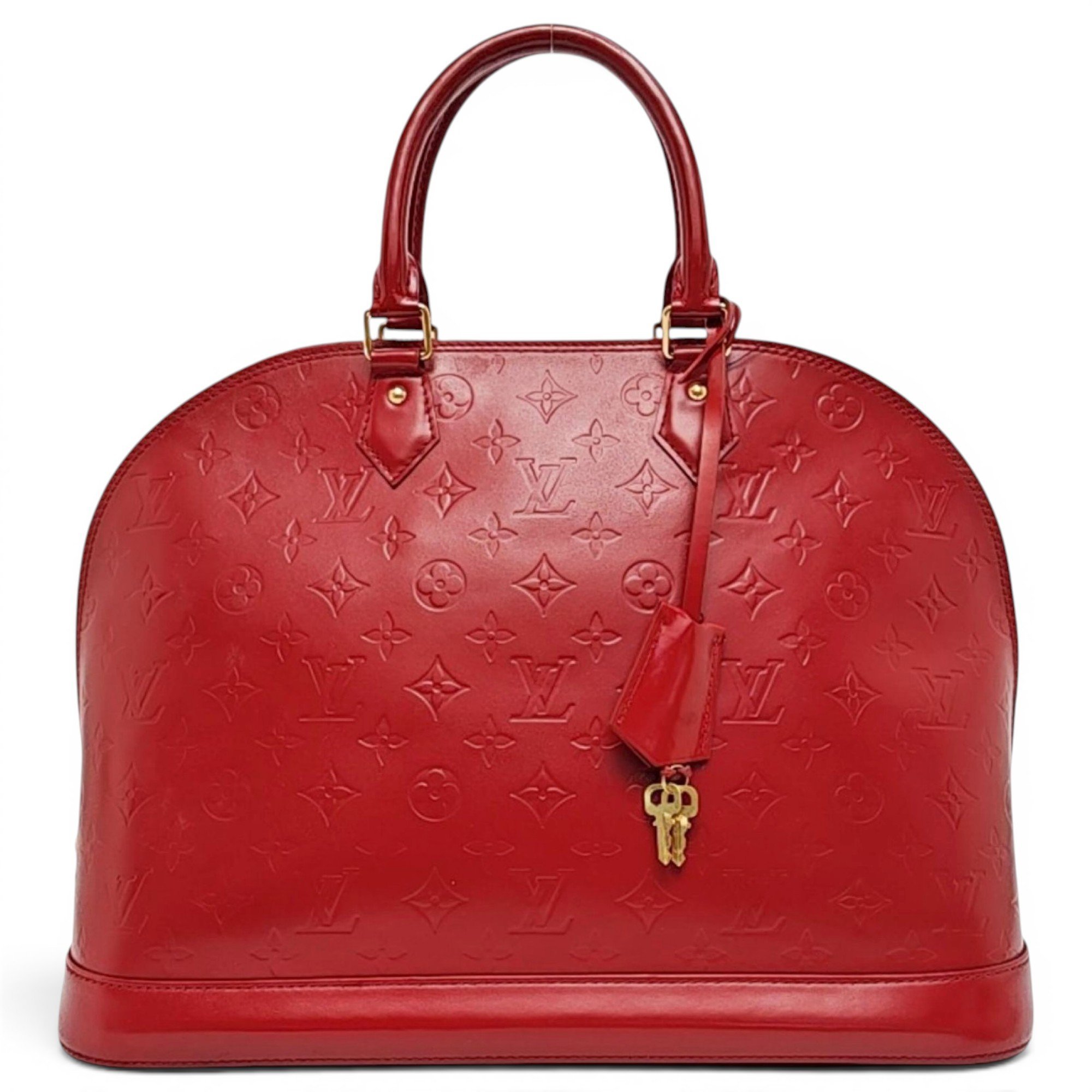 Alma leather handbag