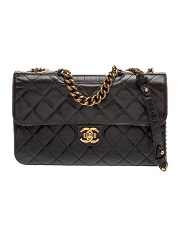 Large Perfect Edge Flap Bag