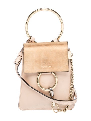 Chloe Leather Bucket Bag