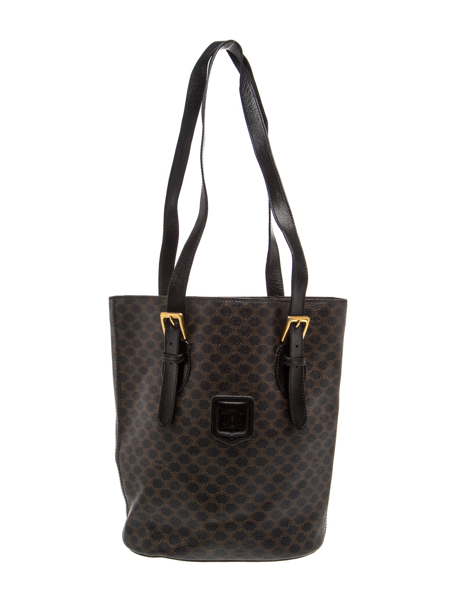 Vintage Macadam Monogram Bucket Bag