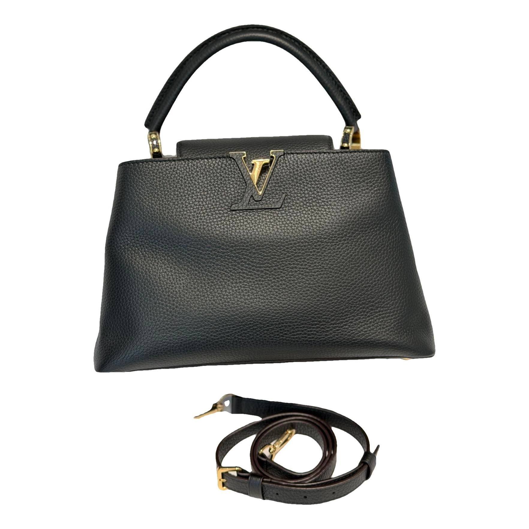 Capucines leather handbag