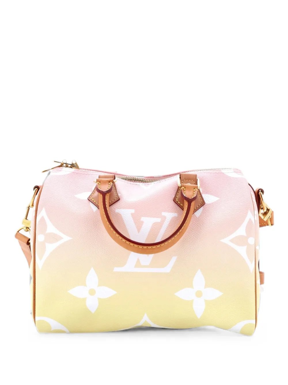 Louis Vuitton Speedy Bandouliere Bag By The Pool Monogram Giant 25 satchel