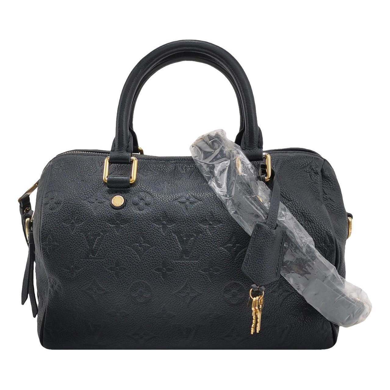 Speedy leather handbag