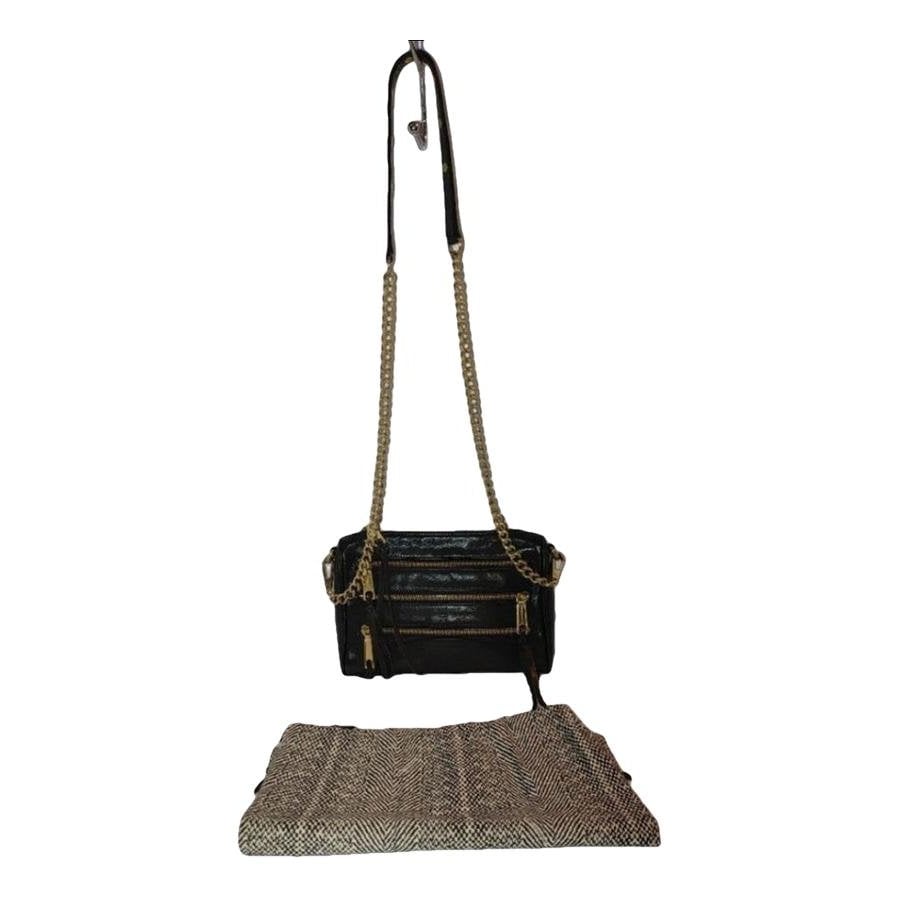 Leather crossbody bag