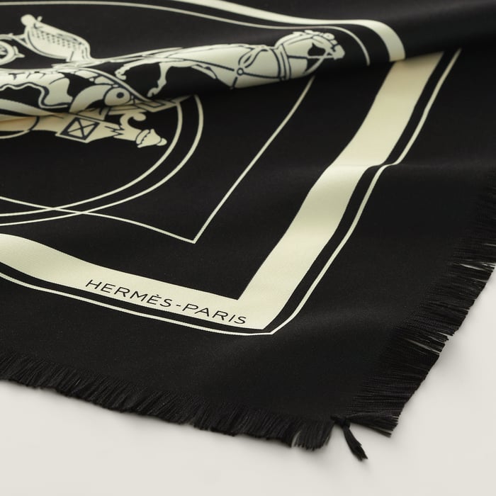 Ex-libris Fringed Scarf 80