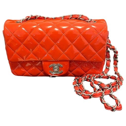 Timeless/Classique patent leather handbag