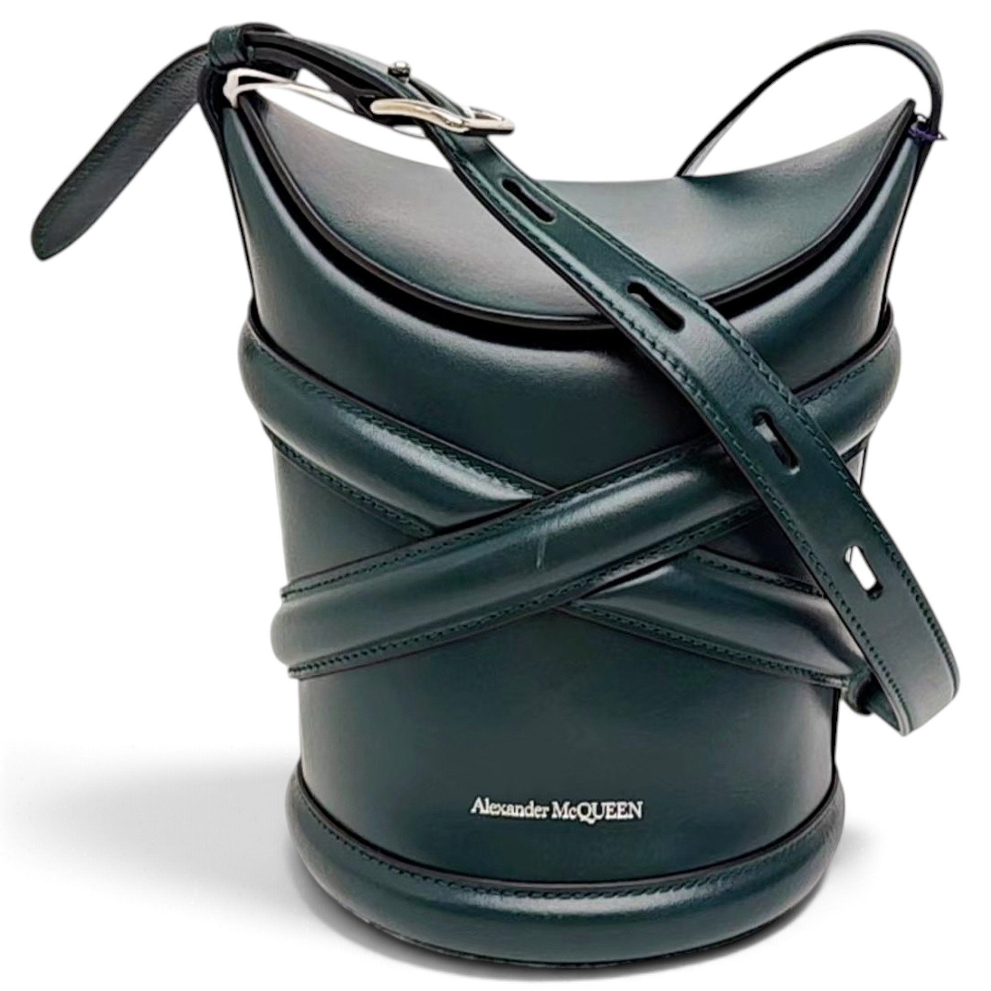 Leather crossbody bag
