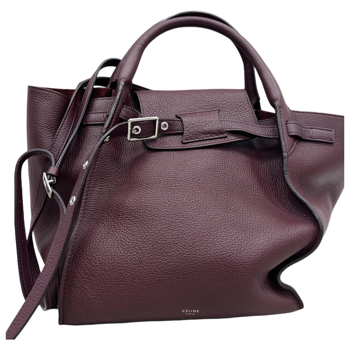 Big Bag leather handbag