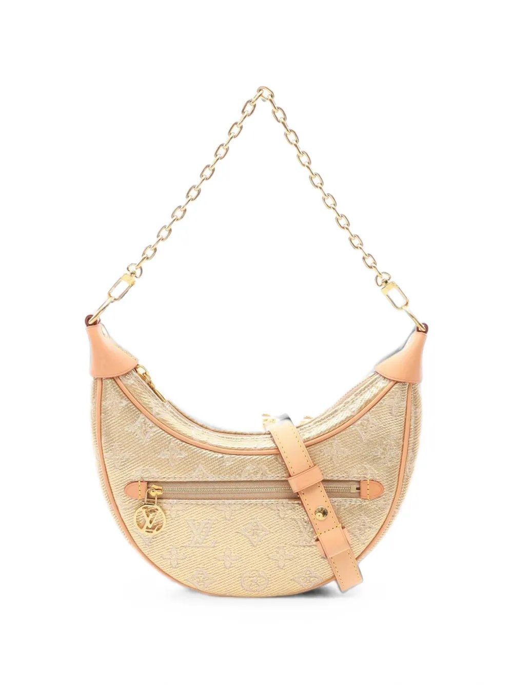 Loop Monogram jacquard shoulder bag