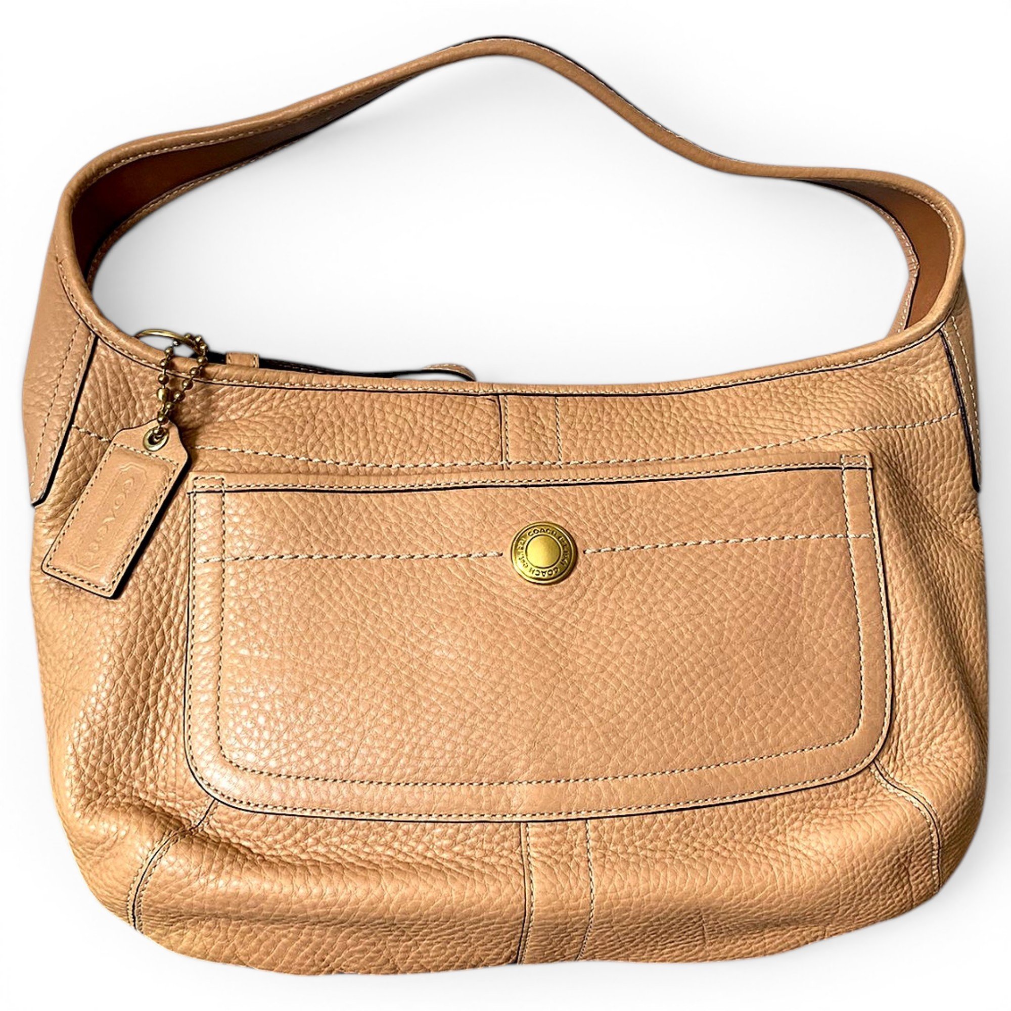 Signature Sufflette leather handbag