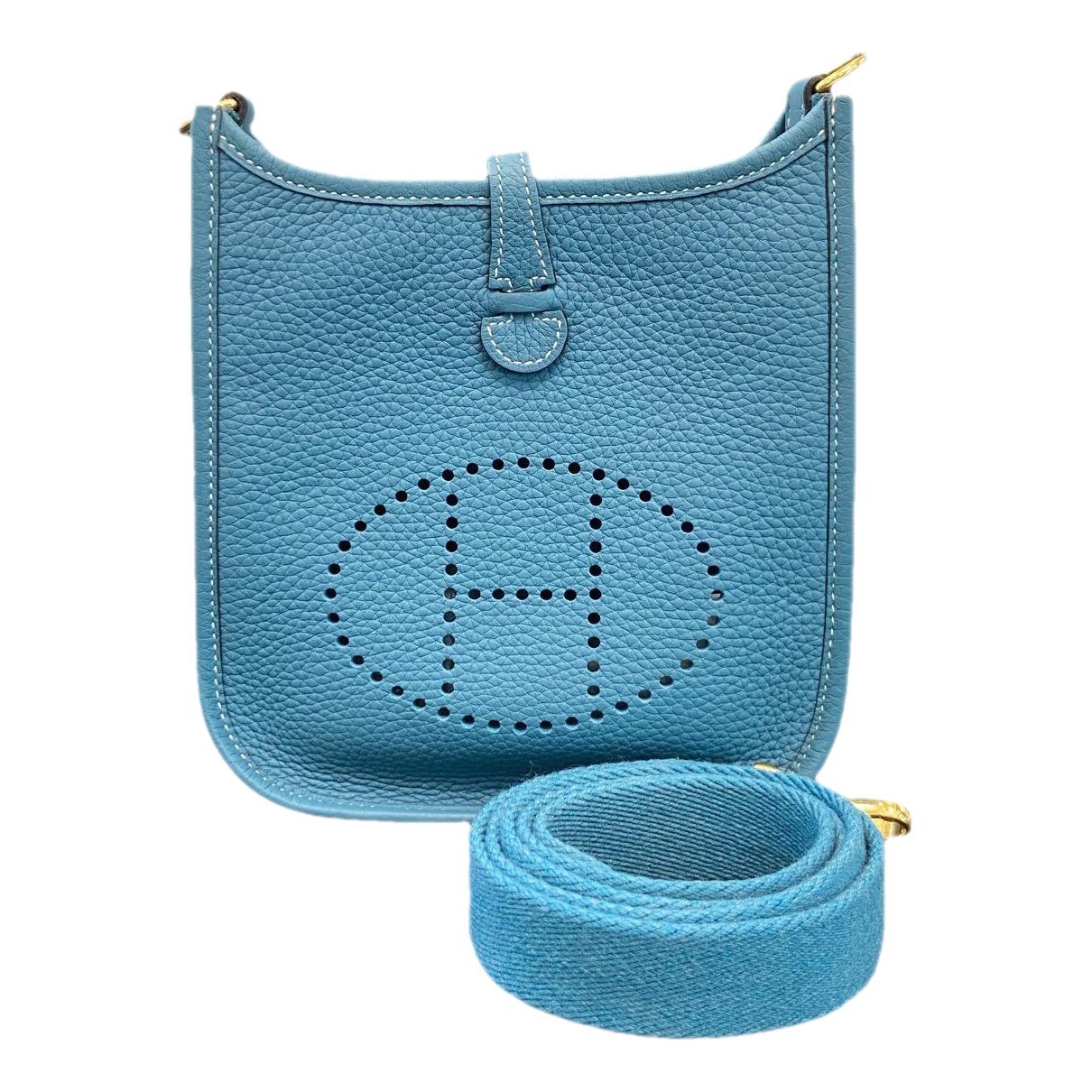 Mini Evelyne leather handbag
