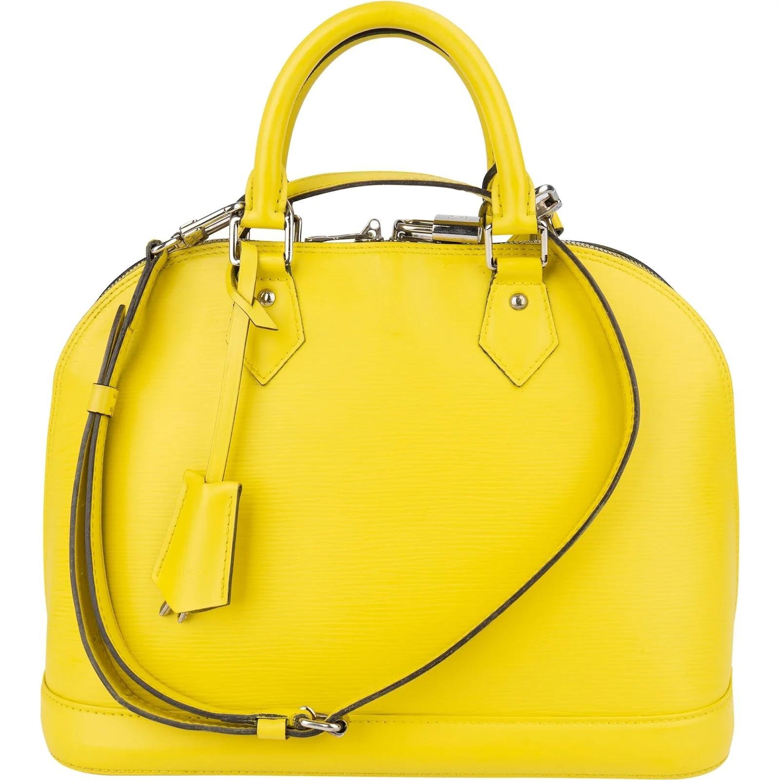 Alma leather handbag