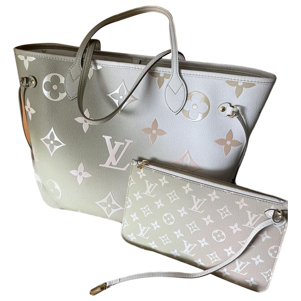 Neverfull leather tote