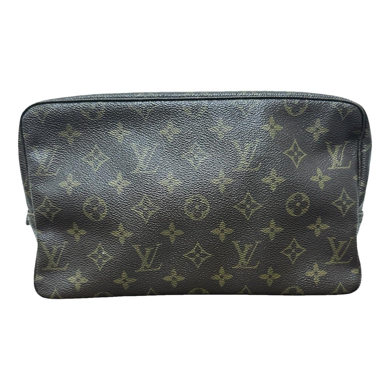 Marly vintage leather clutch bag